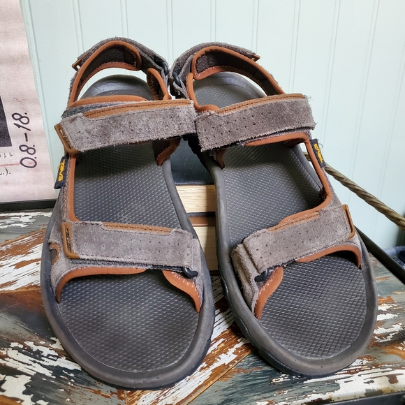 Teva Men's Katavi 2 Hiking Sandal Black Olive Light Trails Mens 11 - Picture 8 of 9